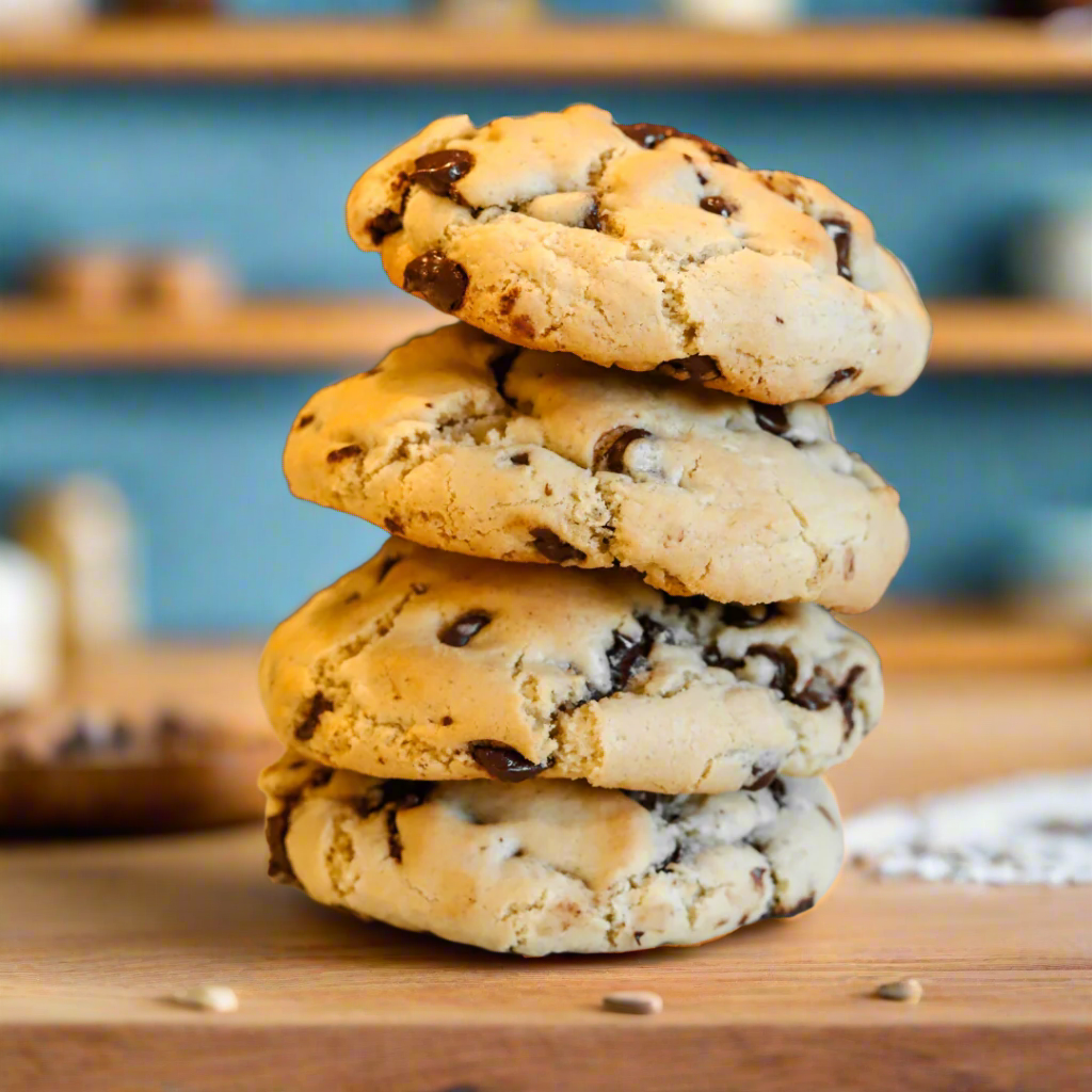 New York Protein Vanilla Choc Chip Cookies - Airfryer Ready (350g)