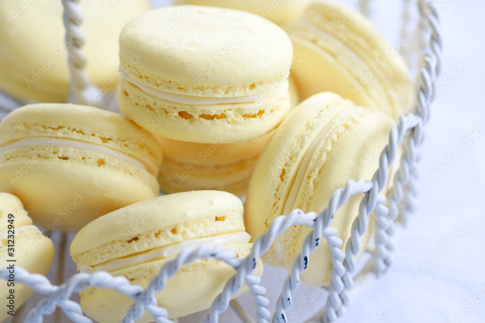 Zesty Lemon Macarons 60's