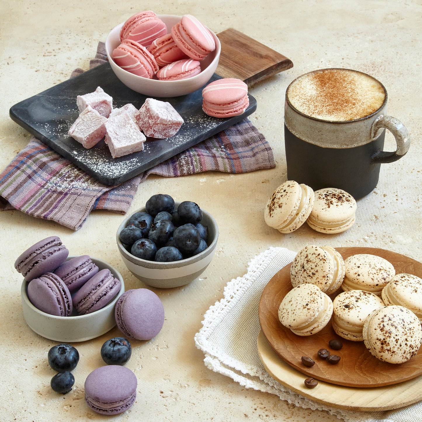 Pretty Pink Macarons 60's