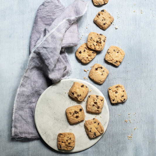 Chocolate Chip Shortbread Biscuits 125g