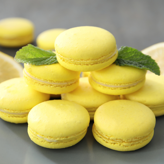 Zesty Lemon Macarons 60's